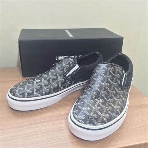 wanton vans x goyard|Goyard × Vans NEW Vans X Goyard Christopher Wanton .